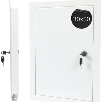 Obraz Revizní dvířka Bobimarket 30 x 50 cm kovová