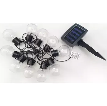 Venkovní osvětlení Dekorativní 10x LED solární řetěz 2m IP44 TRIXLINE