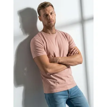 Sinsay - Bavlněné tričko Basic - růžová - 291HL-30K - 291HL-30K-L