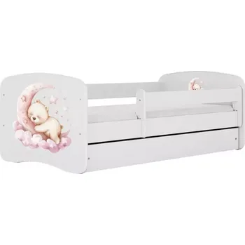 Dětský pokoj Dětská postel Babydreams+SZ+M bílá 80x160 sen