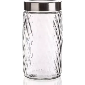Dóza na potraviny Skleněná dóza s pokličkou Ponte 1400 ml