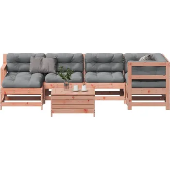 Zahradní lavice zahrada-XL 7dílná zahradní sedací souprava s poduškami masivní douglaska 3250954