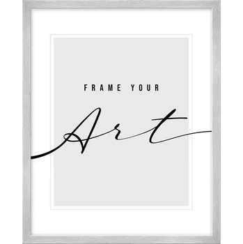 Rám na obraz Fotorámeček 10x15 plexi stříbrný