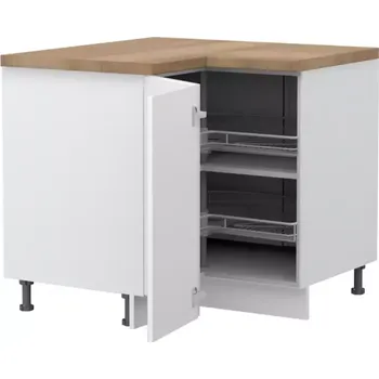 Kuchyňská skříňka Kuchyňská Skříňka Tara R-Ug-2kza/4 White Mat