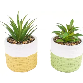 umělá květina Umělá rostlina v květináči 15cm 98898