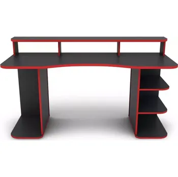 Dětský pokoj Psací Stůl Matrix 3 grafit/červená