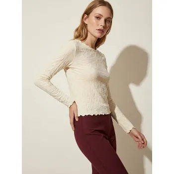 Dámská halenka Sinsay - Halenka s&nbsp;dlouhými rukávy - žlutá - 544HC-10X - 544HC-10X-XXL