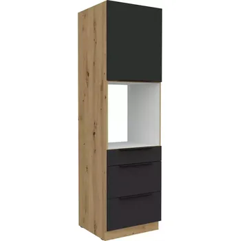 Kuchyňská skříňka Kuchyňská skříňka Aria BL/AR Anti Fingerprint 60DPS-210 1F 3S