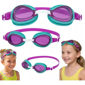 Plavecké brýle Dětské plavecké brýle pro dívky fialové - plavecké brýle do bazénu