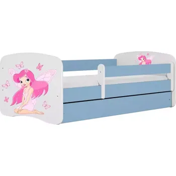Ložnicová sestava Dětská postel Babydreams+SZ modrá 70x140 Víla 1