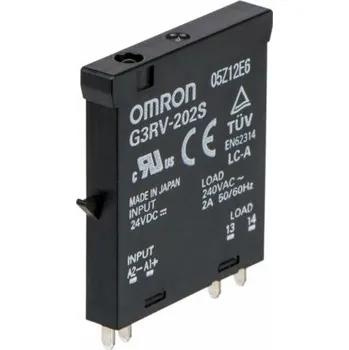 Relé Polovodičové relé 2 A Zástrčka 240 V Slim I/O Relay G3RV