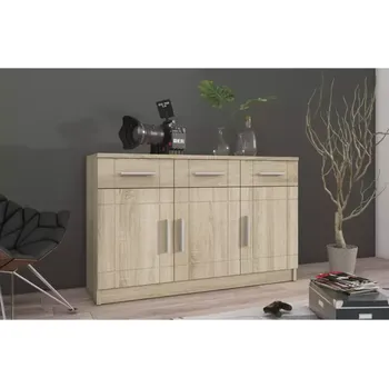 Kancelářská sestava Komoda Paris 103 cm Dub Sonoma