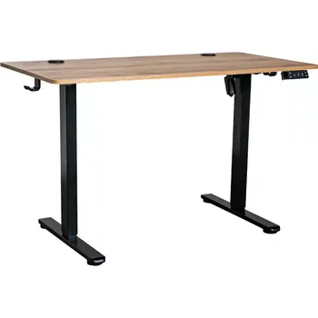 Psací stůl Elektrický stůl Seville 12530 přírodní/černá