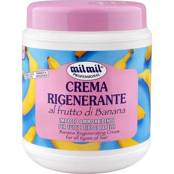 Vlasová regenerace Mil Mil Regenerační krém na vlasy banán 1 l
