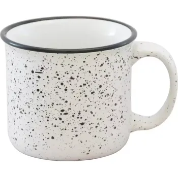 Keramický hrníček Dairy rovný 430ml White