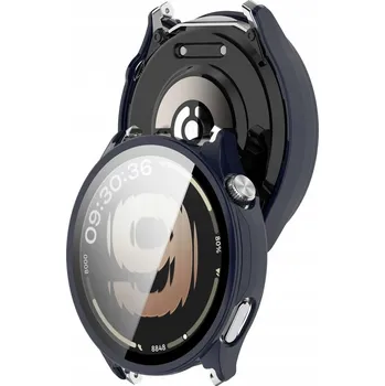 Pouzdro na mobilní telefon Pouzdro s vestavěným sklem Bizon pro OnePlus Watch Lite/Oppo Watch S 45 mm