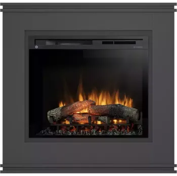 Elektrický krb Vena 28 černá