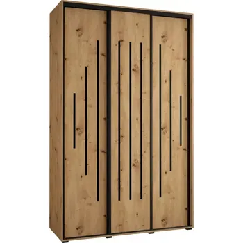 Předsíňová stěna Skříň 45 Canaris 12 170 artisan/černá