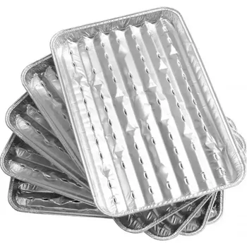 Zahradní gril Hliníkové grilovací tácky 5KS