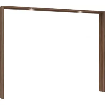 Krycí Lišty Jacky 280cm Dub Ušlechtilý / Černá LED