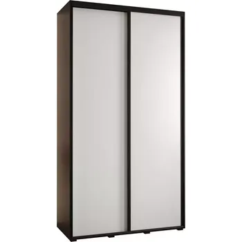 Předsíňová stěna Skříň 45 Canaris 1 130 černá/bílá/černá