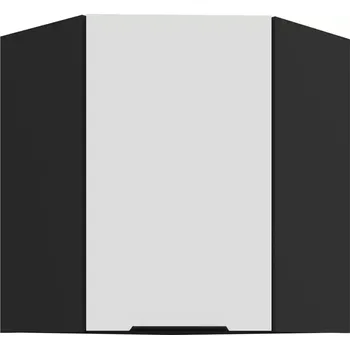 Kuchyňská skříňka Aria WH/BL Anti Fingerprint 60x60 Gn-72 1f (45°)