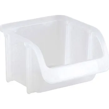 Úložný box Hünersdorff 671700 skladový box , (š x v x h) 115 x 100 x 75 mm, transparentní, 1 ks