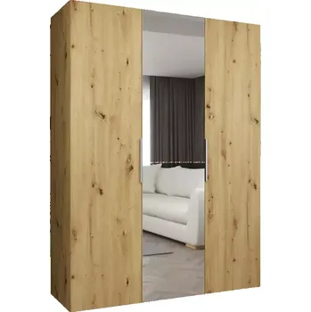 Předsíňová stěna Skříň Marbella II 150 artisan stříbrná