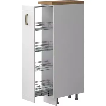 Kuchyňská skříňka Kuchyňská Skříňka Tara K14-30-1kz/3 White Mat