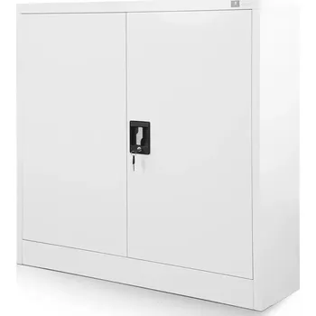 Kancelářská sestava Kancelářská skříň Beata kov bílá