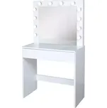 Toaletní Stůl Malmo + Led Bílý