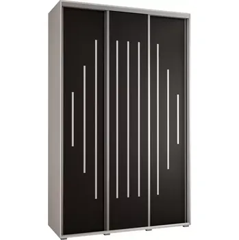 Předsíňová stěna Skříň 45 Canaris 12 180 bílá/černá/silver