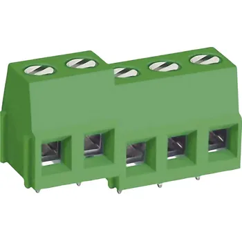 DECA 1188443 šroubová svorkovnice 3.30 mm² Pólů 3 zelená 1 ks