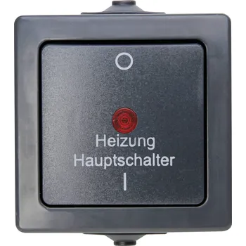 Elektrická zásuvka Kopp 565315003 spínání ve vlhkých místnostech Nautic antracitová 1 ks