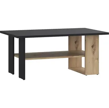 Obývací stěna Konferenční stolek Caldicot CFTT5210-M922 černý/dub artisan