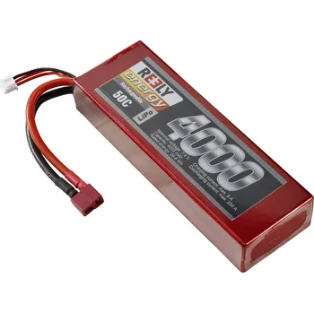 RC vybavení Reely RE-7856793 akupack Li-Pol (modelářství), 7.4 V, 4000 mAh, články 2, 50 C, Hardcase, T zástrčka