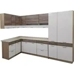 Kuchyňská linka Econo 160x290cm Dub Sonoma/Bílá /San Remo