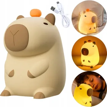 Lampička Noční lampa hnědá