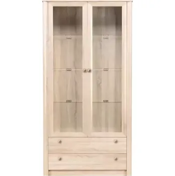 Vinotéka Vitrína Finezja 110 cm Dub Sonoma