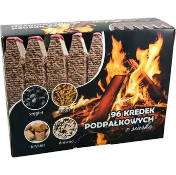 Zahradní gril Podpalovač na gril Fenix, 96 kostek se zápalkou