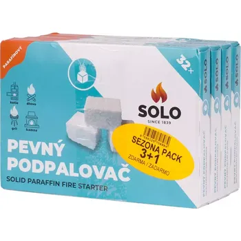 Zahradní gril Pevný podpalovač parafínový 3+1