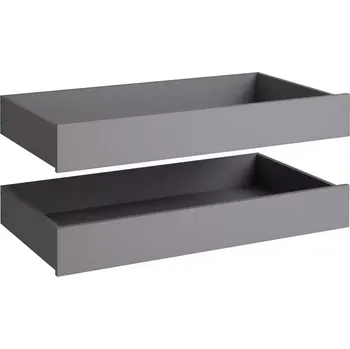 Ložnicová sestava Zásuvka Do Šatní Skřině Anglická Ultra 2DX 2 ks šedá