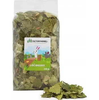 Krmivo pro hlodavce Krmivo pro hlodavce Factoryherbs Březový list 150 g