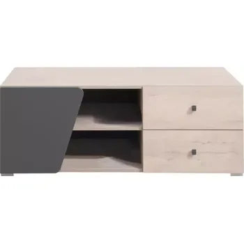 Obývací stěna Tv Stolek Delta 120cm Dub/Antacit