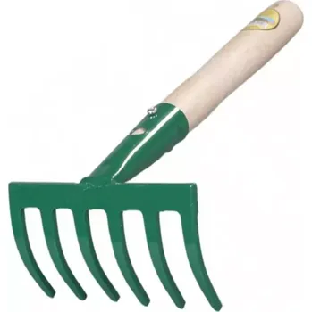 Hrábě Hrábě 6 hroté s násadou 27 cm