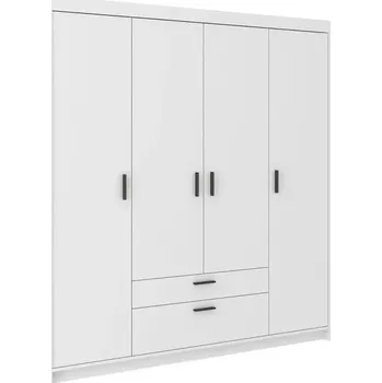 Kancelářská sestava Skříň Elena 4d Bílá