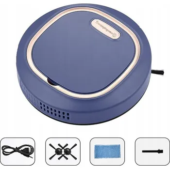 Vysavač VYSAVAČ ROBOT 3V1 ČIŠTĚNÍ VYSOKÝ SACÍ VÝKON MODRÝ