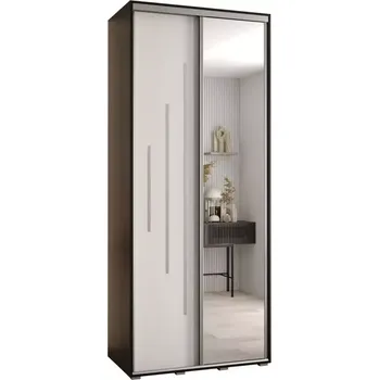 Předsíňová stěna Skříň 45 Canaris 13 120 černá/bílá/silver