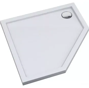 Sprchová vanička Sprchová vanička pětiúhelník Espera Aqm2398 90x90x5 bílý