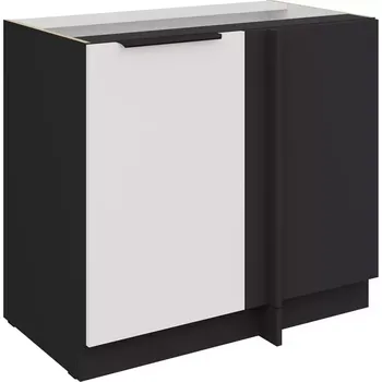 Kuchyňská skříňka Kuchyňská skříňka Aria WH/BL Anti Fingerprint 105 Nd 1f Bb